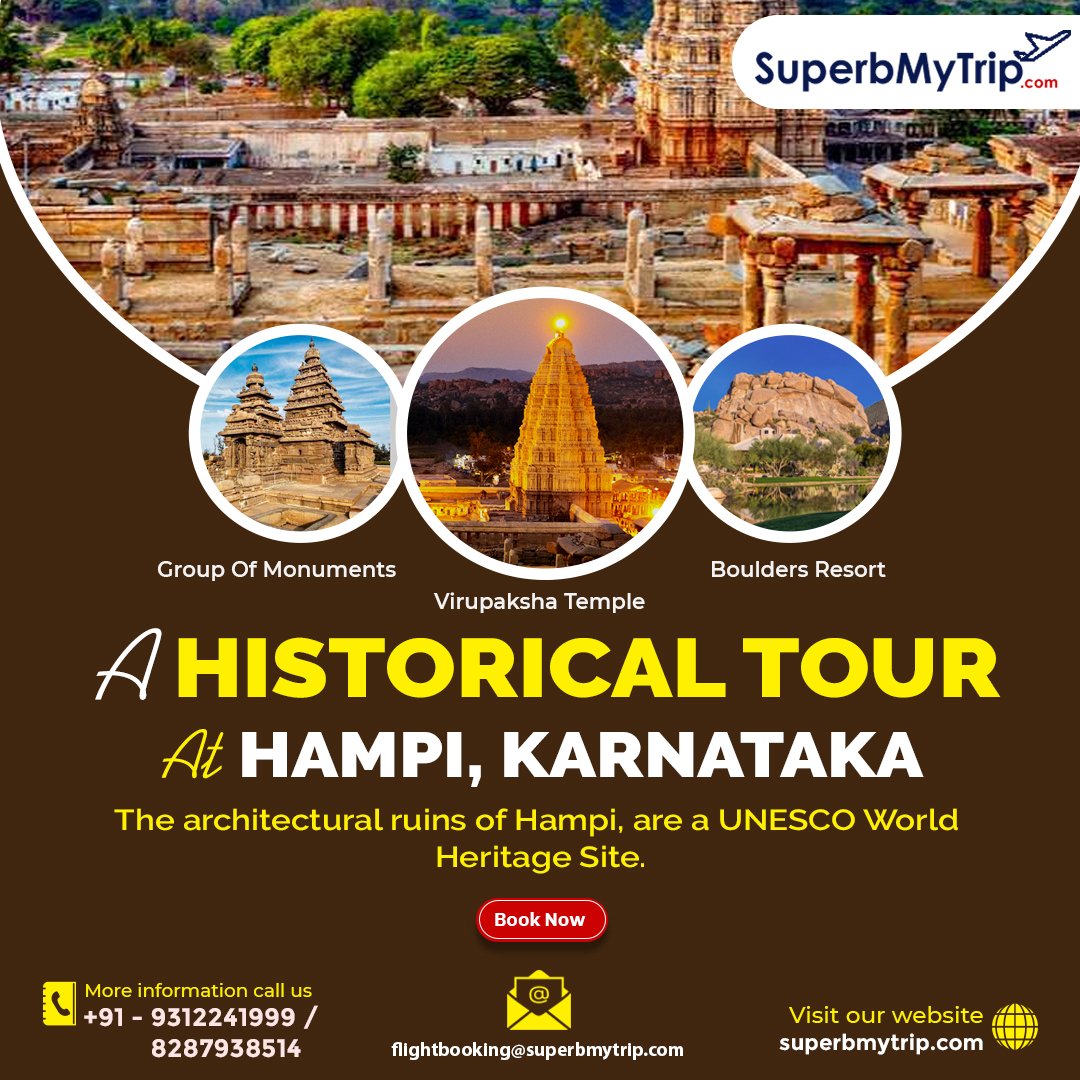 Best Historical tour at Hampi.