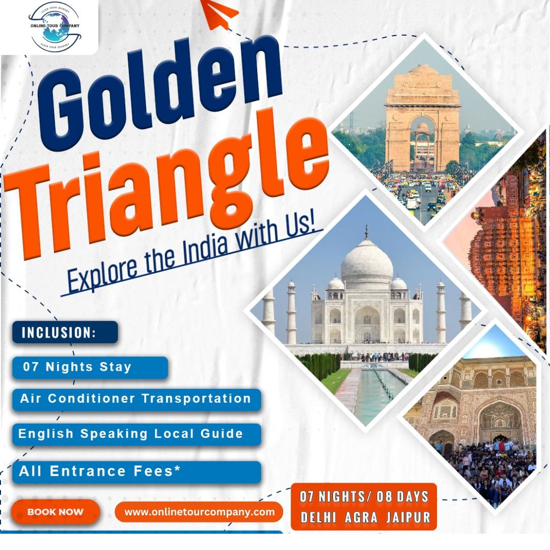 Golden triangle tour in India