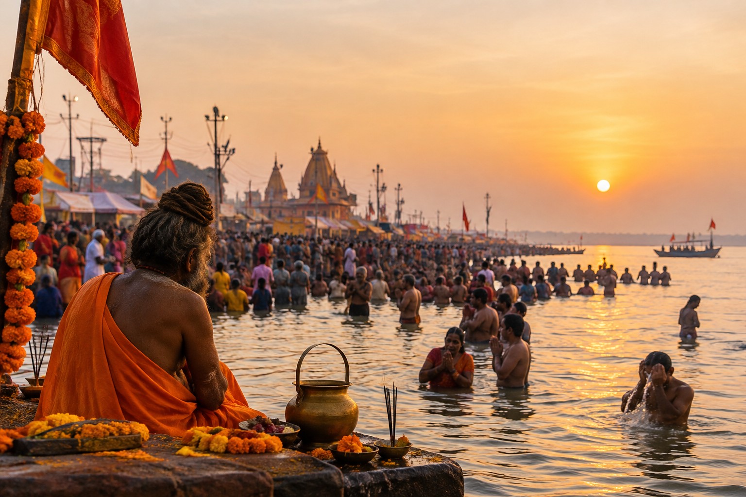 Bathing in Divinity: A Journey Through the Maha Kumbh Mela 2026 in Prayagraj